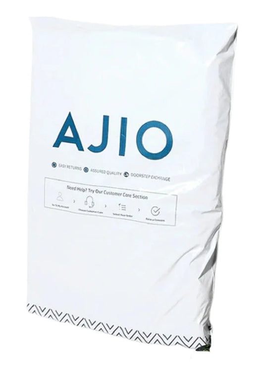Ajio Printed Courier Bags - 52 Micron