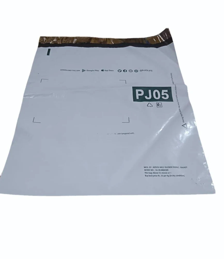 Ajio Printed Courier Bags - 52 Micron
