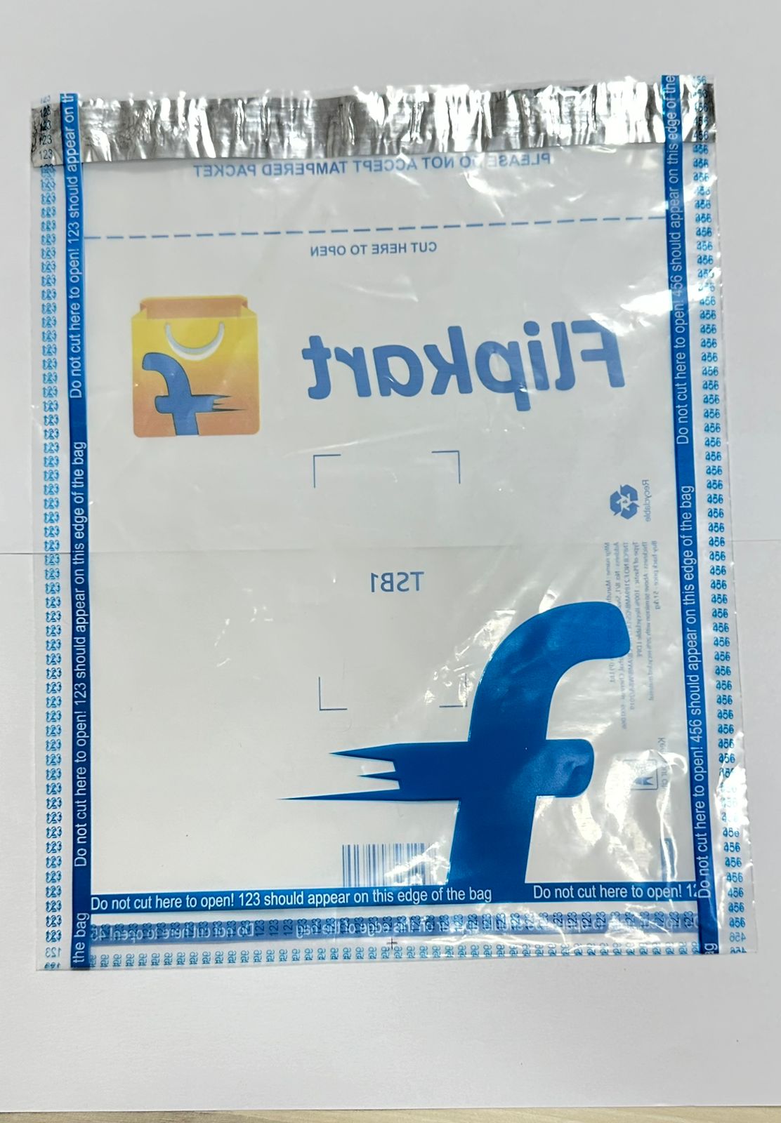 Flipkart Transparent Courier Bags - 52 Micron