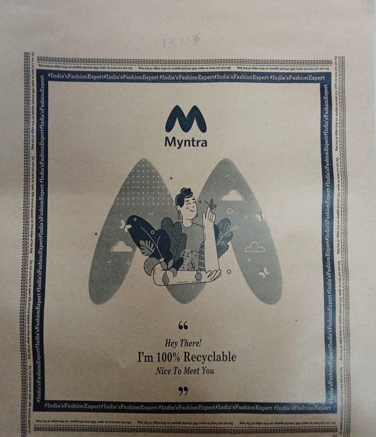 Myntra Paper Bags - 75 GSM