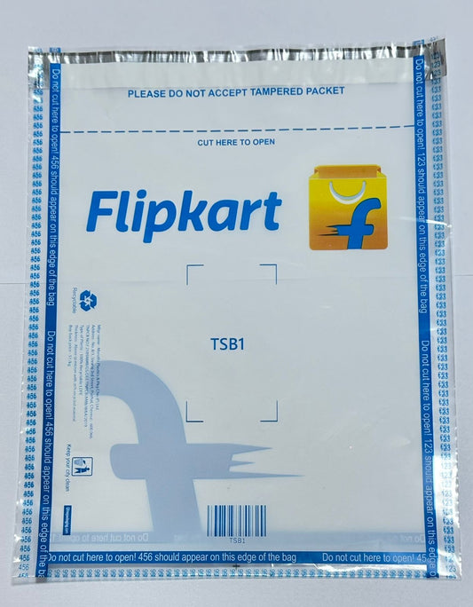 Flipkart Transparent Courier Bags - 52 Micron